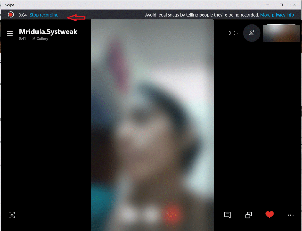 skype video call recorder windows 10