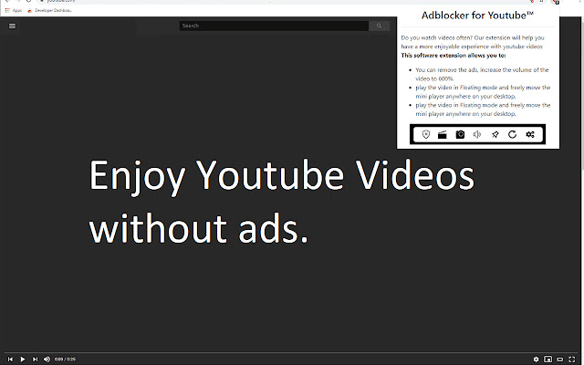 Adblocker for Youtube