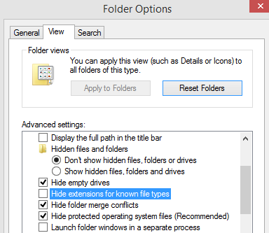 search for specific file type windows 10