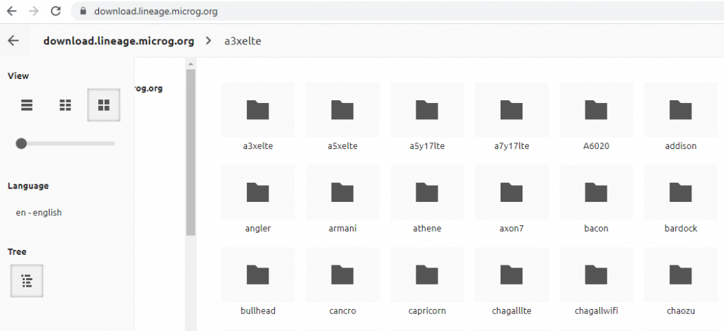 How to install a Custom Android ROM Micro Lineage OS website