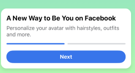 How to make a Facebook avatar welcome screen