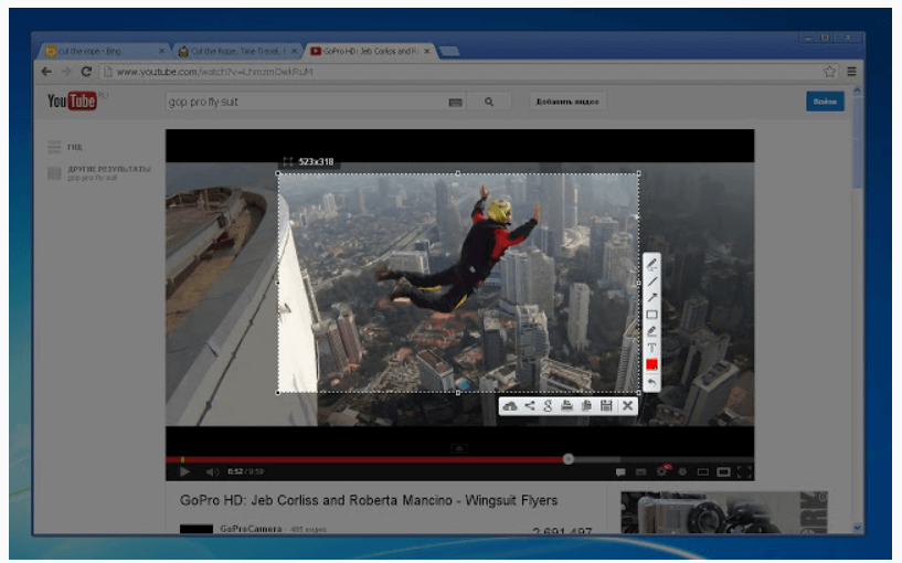 how to use lightshot on chrome