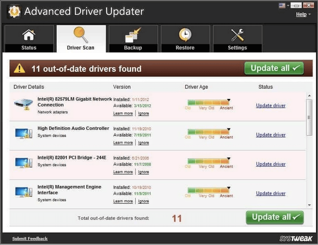 Advanced Driver Updater