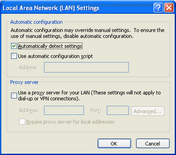 LAN Settings Configuration