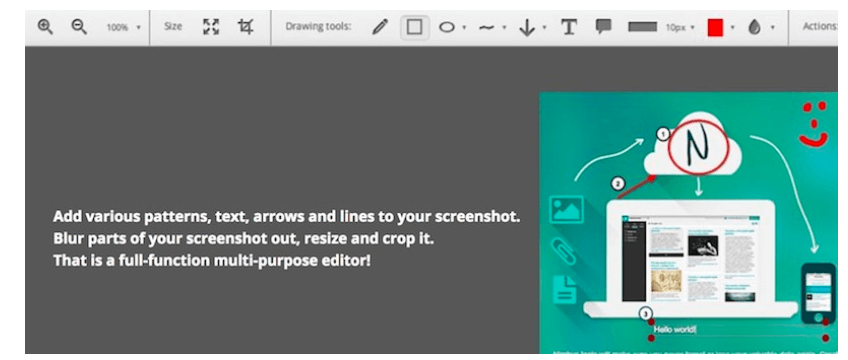 Using Screen Capture Plugin