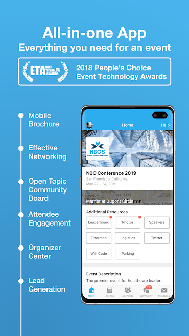 Whova event software