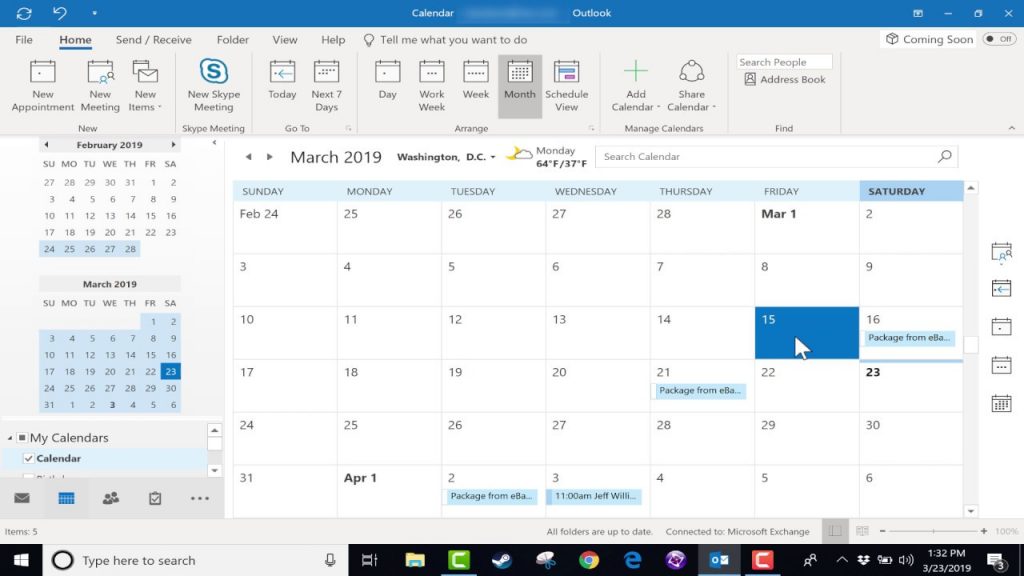 outlook alternative with calendar