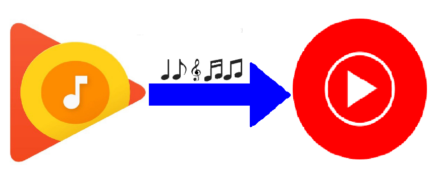 google play music youtube music Logo
