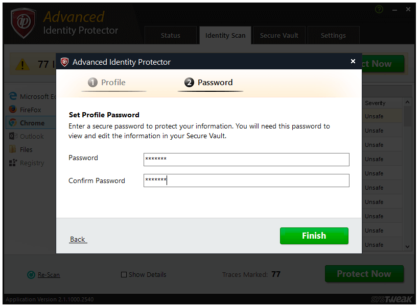 password confirm aip