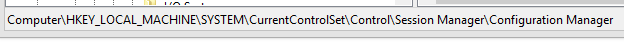 registry editor windows auto save path
