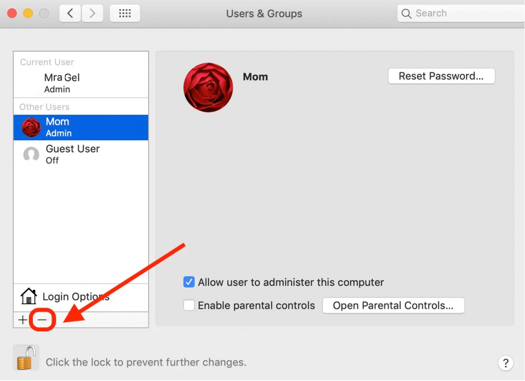 How To Delete A User, A Guest and An Admin Account On Mac