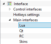 vlc remote control LUA