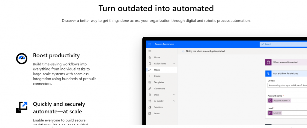 zapier alternative - Microsoft Flow