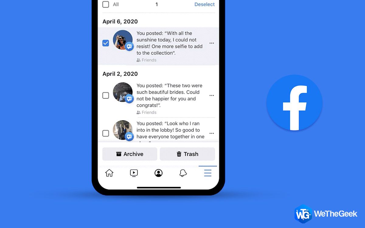 iPhoneとAndroidからFacebookの投稿を一括削除する方法