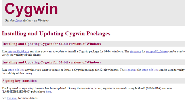 cygwin ssh shell