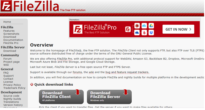 filezilla ssh create key example