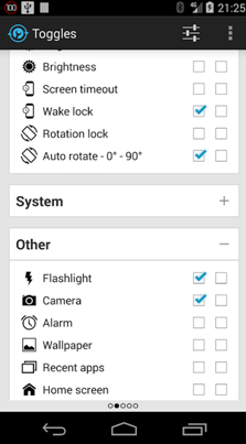 Notification Toggle
