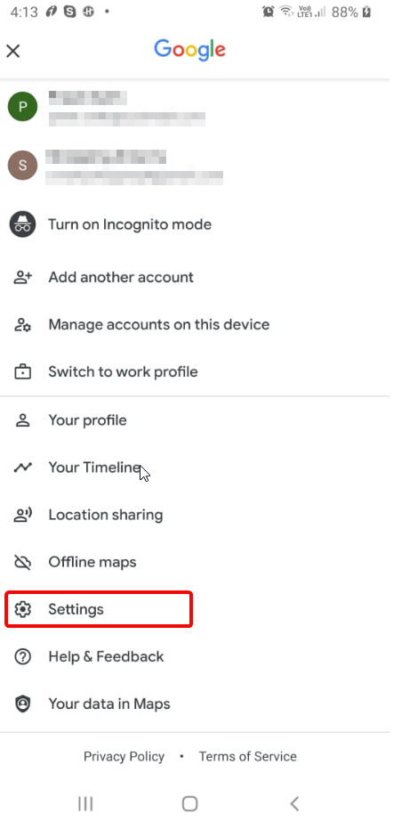 Play Music from YouTube in Google Map