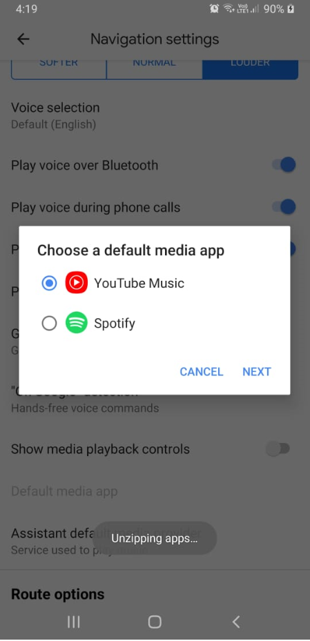 Play Music from YouTube in Google Map