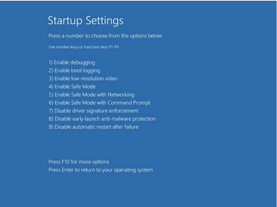 Safe mode with Networking