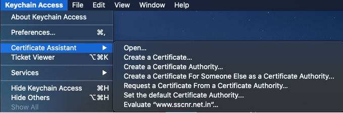 mac mail server certificate invalid