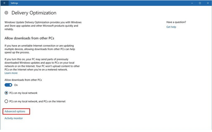 How To Set Bandwidth Limit On Windows 10 Update
