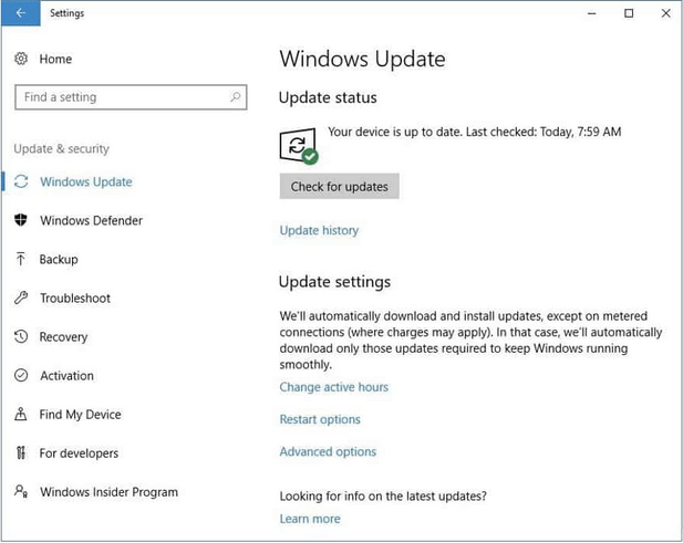 Update Windows