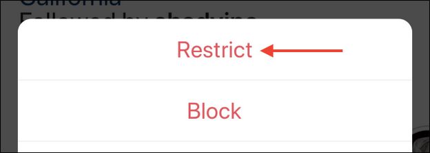 How Does the Restrict Feature Work