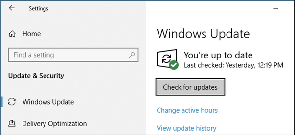 Update Windows