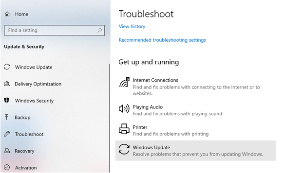 Windows Update Error 0x80240034
