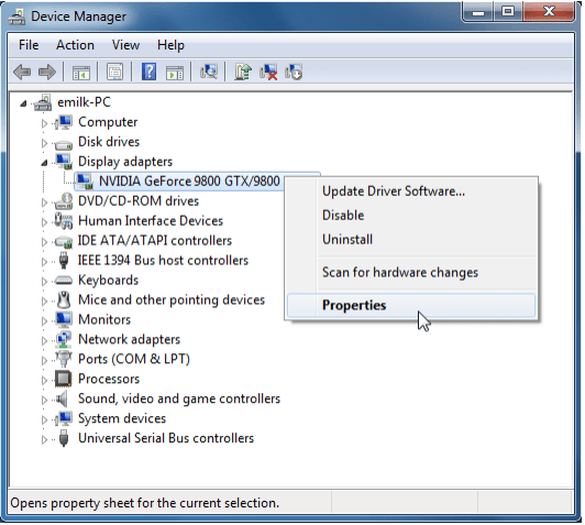 Update Graphics Driver