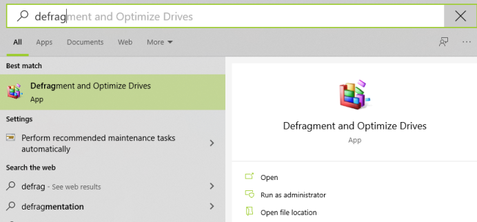Windows 10 Alert Defragger bug defrags SSD Drives Windows 10