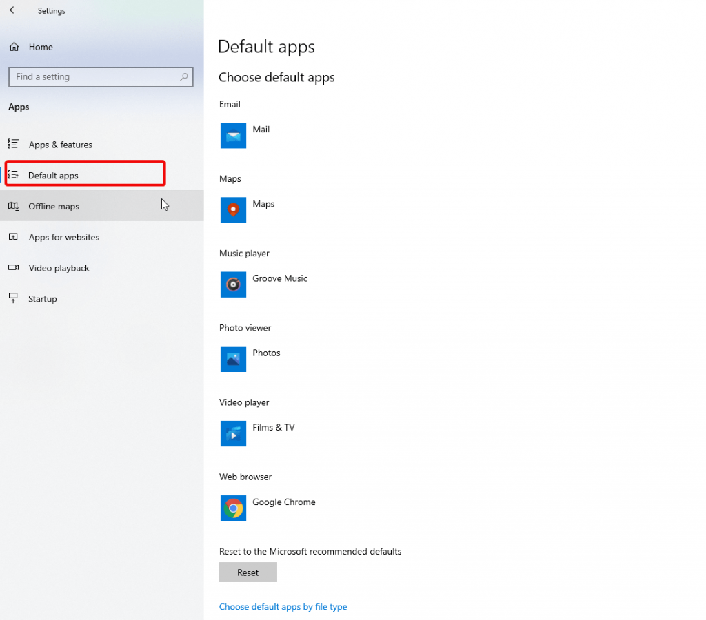 windows 10 how to make google default search engine