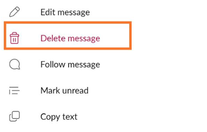 how to delete message quotillegaly copy