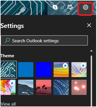 email setting