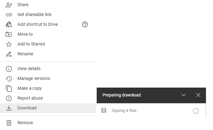 how to move files in google drive Download from D drive