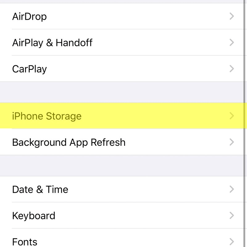 iphone storage, How To Fix This App Is No Longer Shared With You