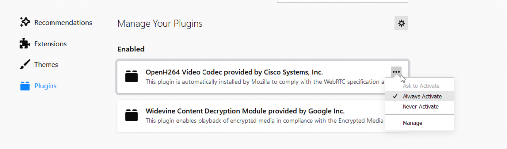 manage your plugin to Activate, tips to stay safe online