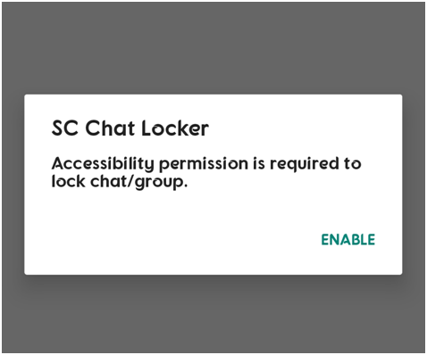 sc chat locker enable
