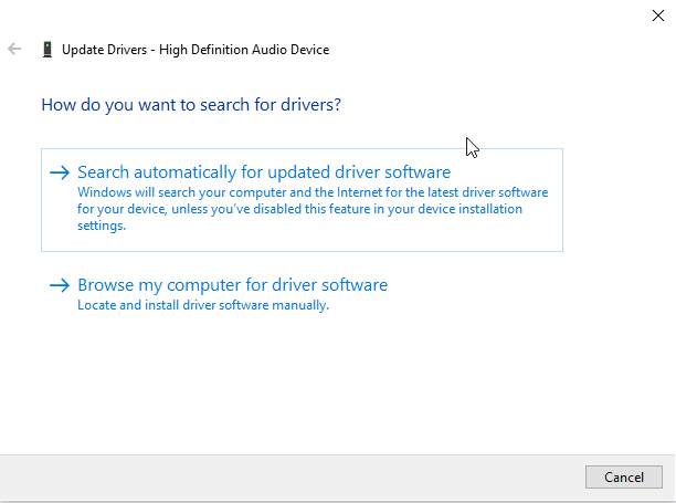 via hd audio drivers windows 10 download