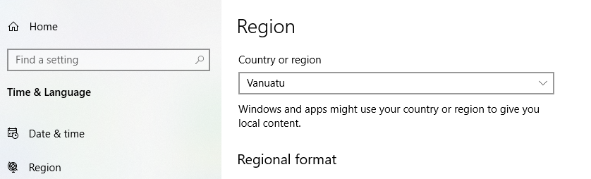 windows 10 taskbar turned white region