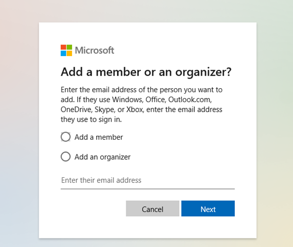 Add a member