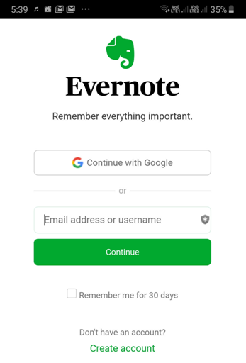 evernote web clipper chrome android