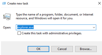 Run new task