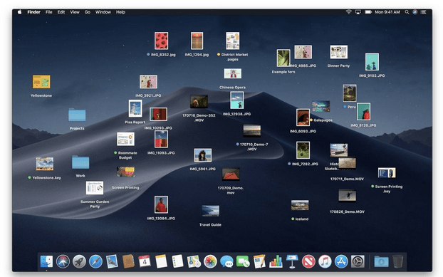 how organize photos on mac