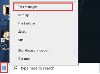 Using Task Manager
