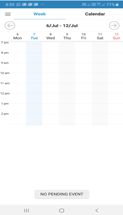 Student Calendar
