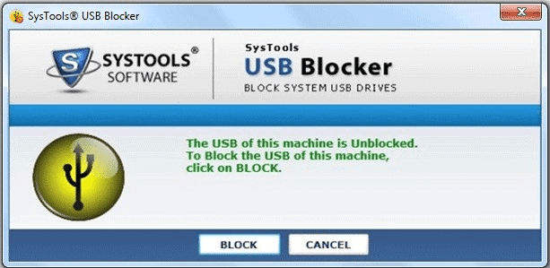 SysTools USB Blocker