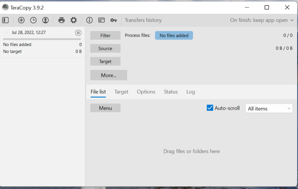 Tera Copy Fastest Copy Program for Windows