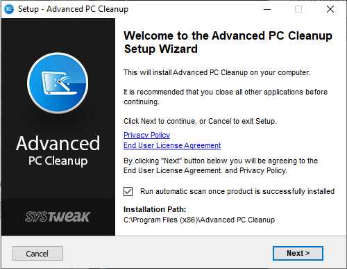 Advanced PC Cleanup License key